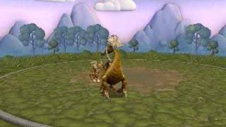 Spore Creature Creator (Two-Headed Bird Deer)