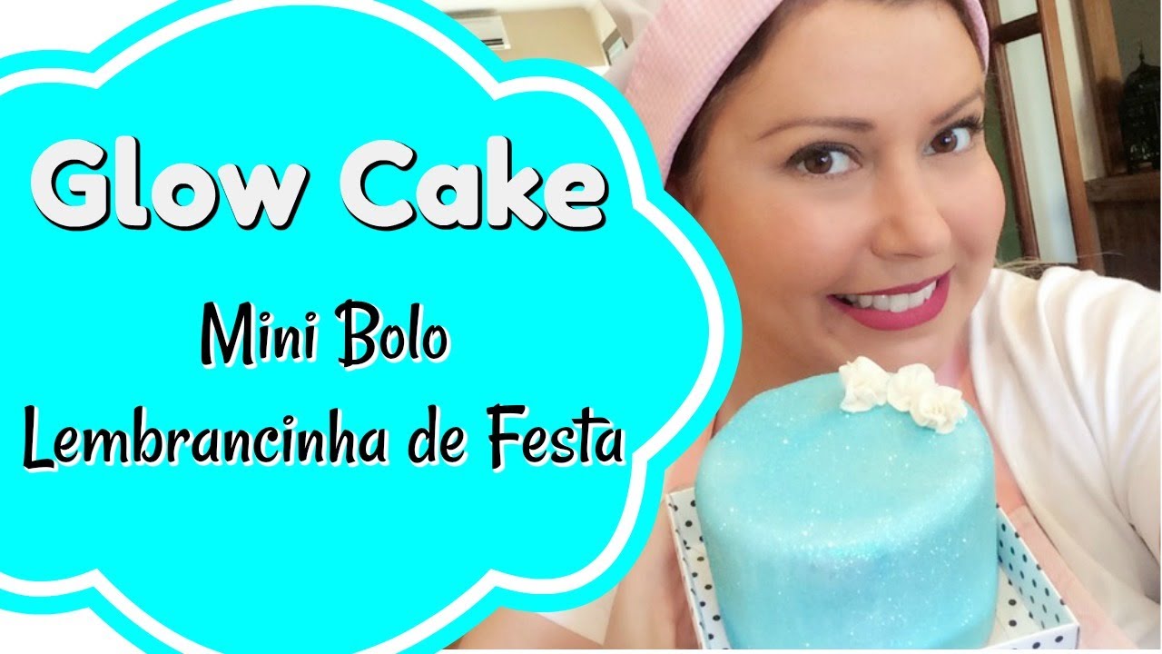 Bolo de Aniversário de 21 Anos Glow Cake - Festas Mais