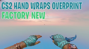 Hand Wraps Overprint | CS2 Skin Showcase #396