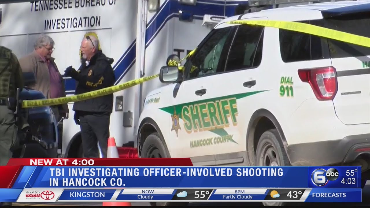 TBI investigating officer-involved shooting in Hancock County - YouTube