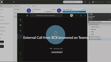 s3 3CX Teams Integration