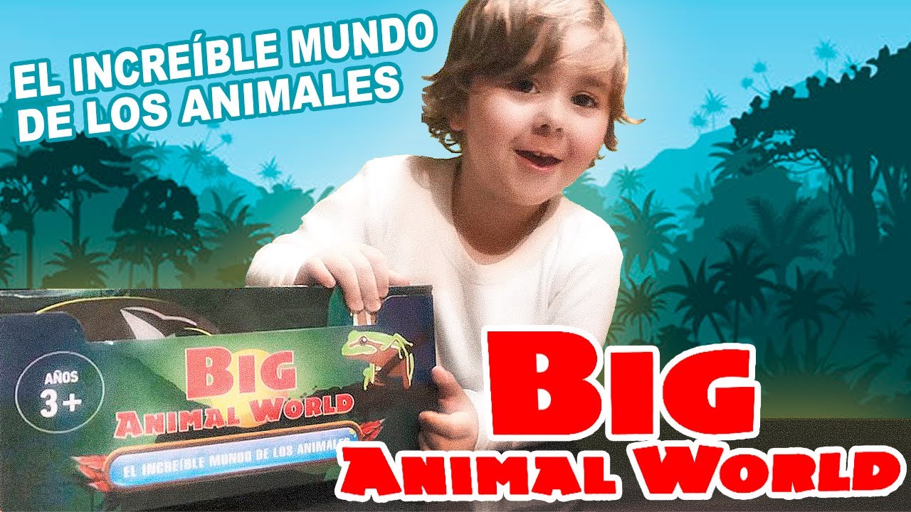 BIG ANIMAL WORLD BLANDITOS EL INCREIBLE MUNDO DE LOS ANIMALES DE TOYS