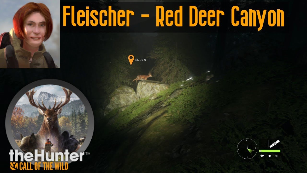 Fleischer Red Deer Canyon The Hunter Call of the Wild YouTube