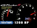 1200HP Porsche 9ff GTurbo R 100-200 & 340KMH ACCELERATION by AutoTopNL