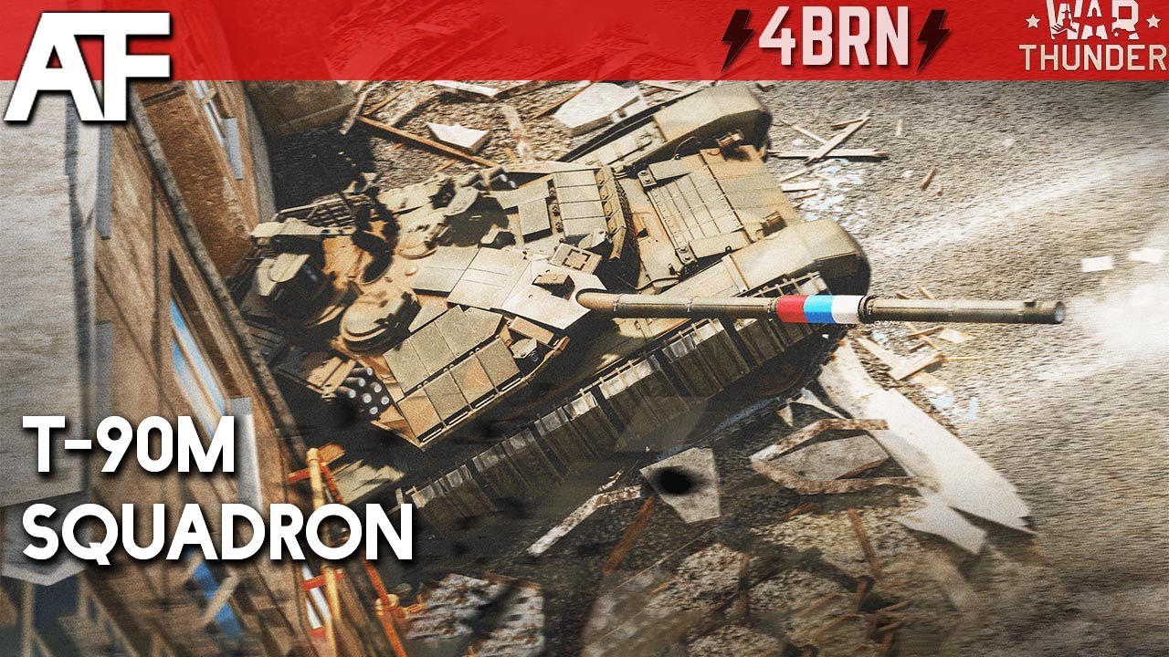 War Thunder - T-90M ve svazových bitvách BRNCZ | Gameplay Tanky CZ/SK