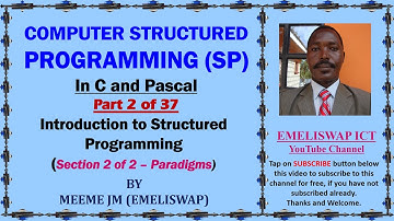 Computer Structured Programming In C and Pascal (Part 2 of 37) | Programming Paradigms
