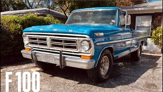 1972 FORD F100 PROJECT WALK AROUND