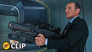 Phil Coulson's Death - Thor Falling From the Sky Scene | The Avengers (2012) Movie Clip HD 4K