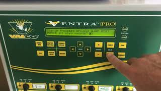 Ventra Pro -  Switch different parameter set
