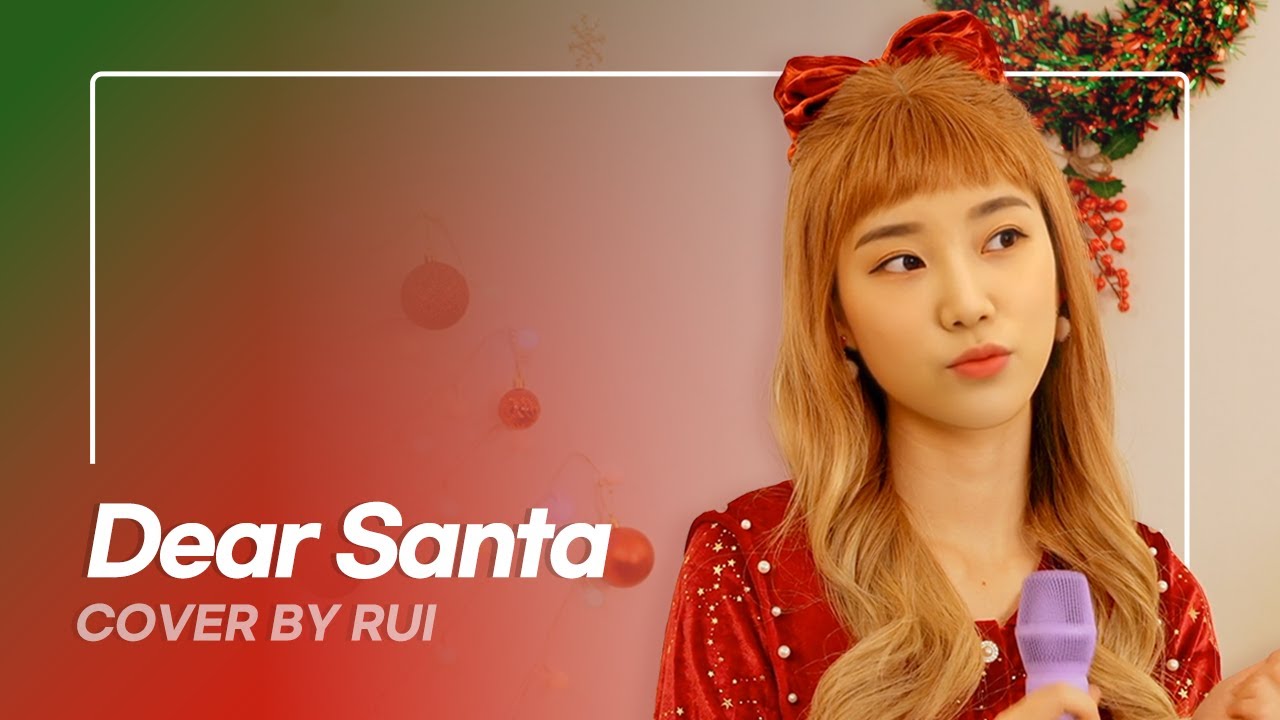 Merry Christmas~🎅 Dear Santa Cover | Cover by Virtual Human Rui - YouTube