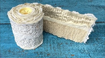 Creating a slow stitch meditation scroll for mindful slow stitching - project for beginners