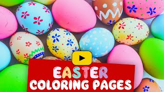 Easter Coloring Pages for Children (Compilation) 🐰🐣