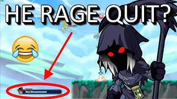 Making People Rage Quit? • Scythe Strikeout Brawlhalla 1v1s