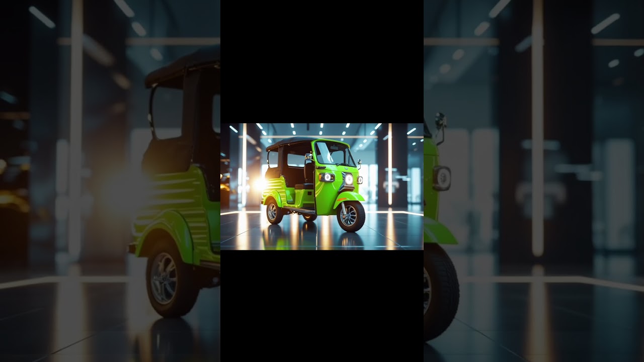 Tuk Tuk Electric 2026 ⚡ | Luxury Green Edition in Thailand | Future of Thai Ride!