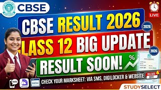 CBSE big update📢 Cbse Class12 Result soon|studyselect | cbse result 2026