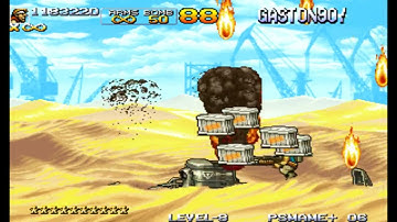 Metal Slug 5 (ROM Hack) Fighting Machine Latest Version - Stage 04 Part 2