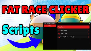 FAT RACE CLICKER Script | Auto Click, Auto Farm & More 🚀💥