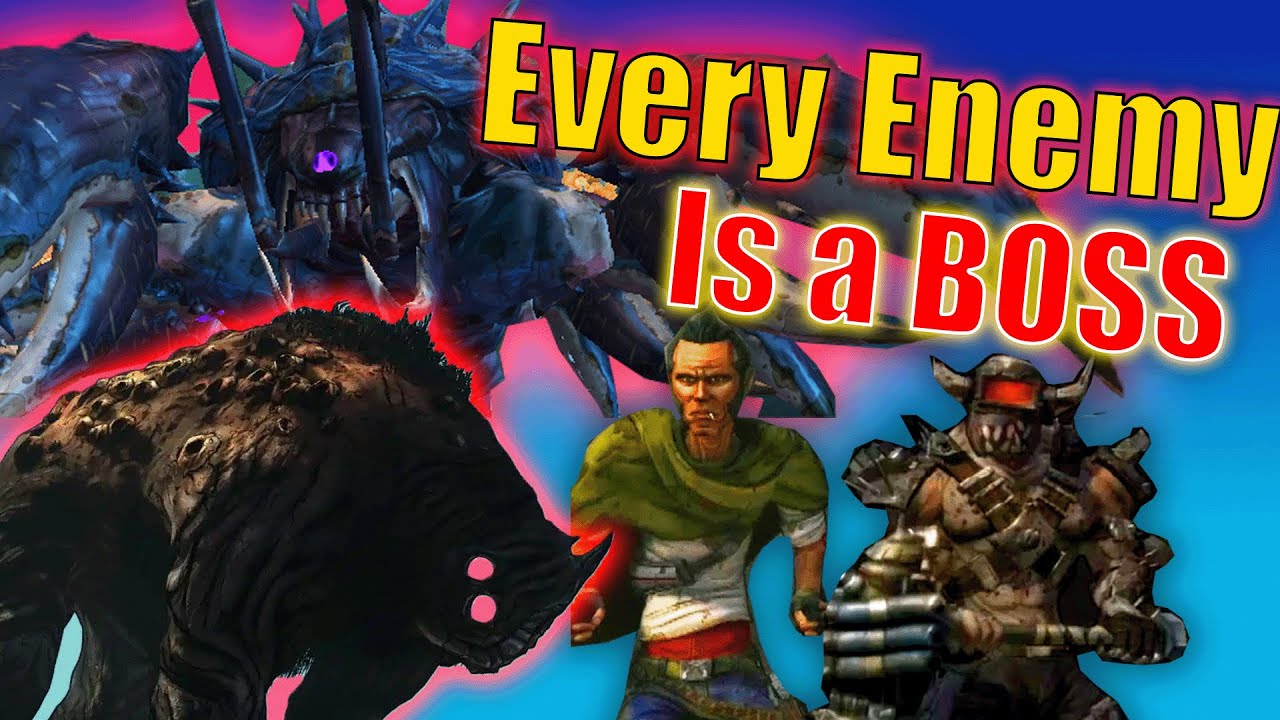 Can You Beat Borderlands If EVERY Enemy is A BOSS?