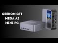 Intel Core Ultra 9 Mini PC with AI Power, WiFi 7, 8K Quad Display – GEEKOM GT1 Mega