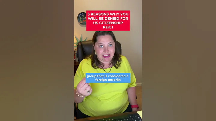 5 Reasons Why You Will Be Denied For US Citizenship Part 1
