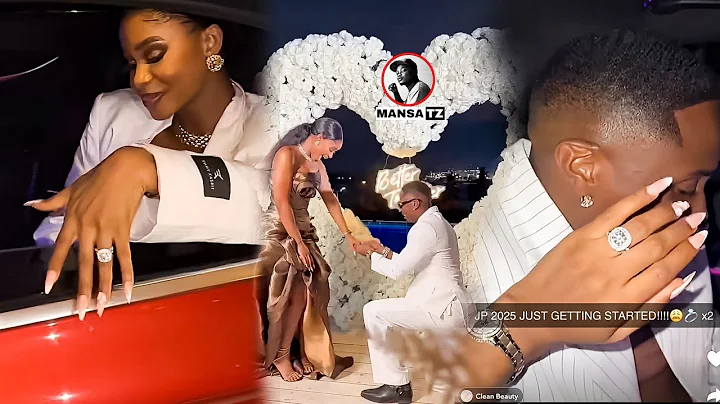 WATCH PRISCILLA SHOWS OFF  her Second DIAMOND Ring, Proposed by Husband JUMA JUX