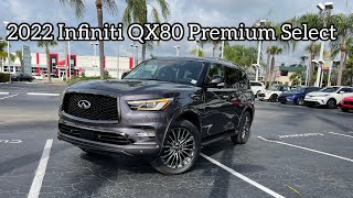2022 infiniti QX80 - A Luxury 3-Row Family Hauler ￼