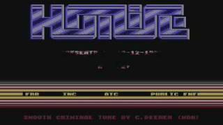 8bit cracktro on commodore 64 - group HOTLINE [HTL]