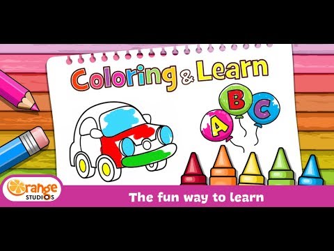 Aprender y colorear en edad preescolar
