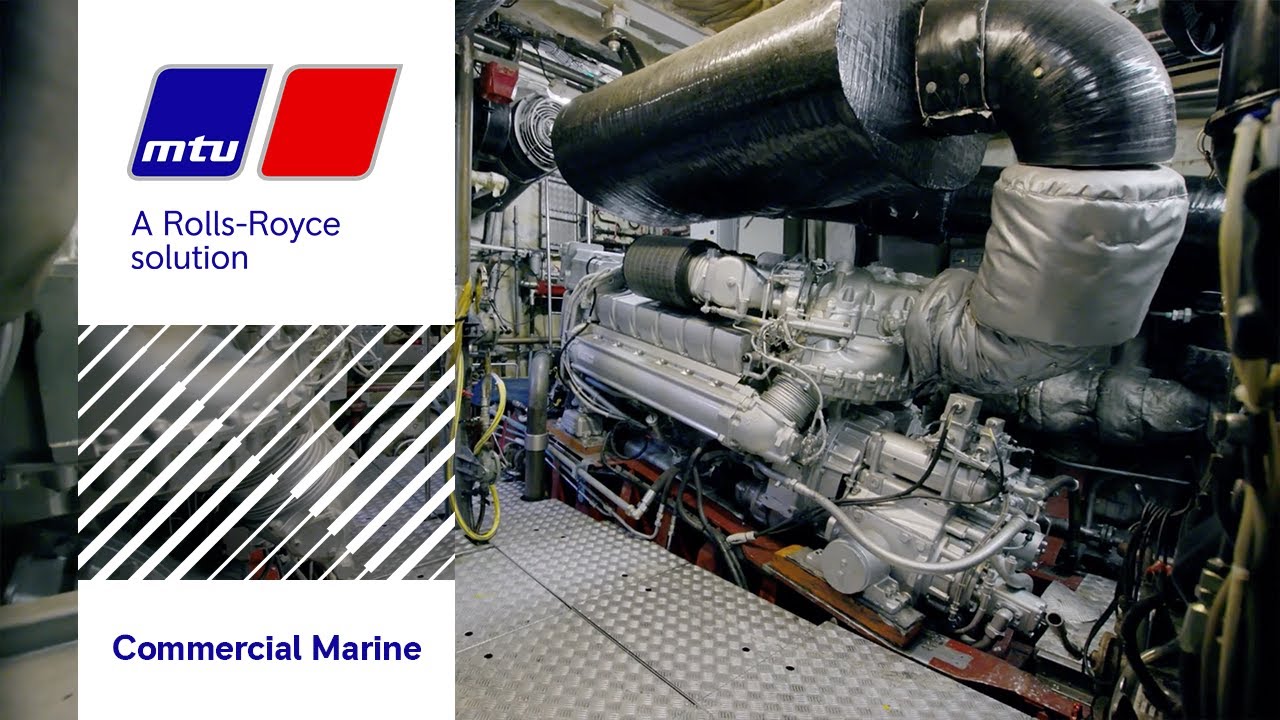 Mtu And Sunseeker Present Yacht Hybrid Propulsion System Youtube