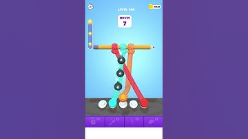 Tangle master 3D / New iOS game play #360 #shorts