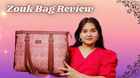FT. Zouk Bag 👜 Review | Anjali khambra
