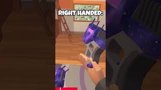 How To DOUBLE Shoot With The LASER TAG Pistols! #recroom
