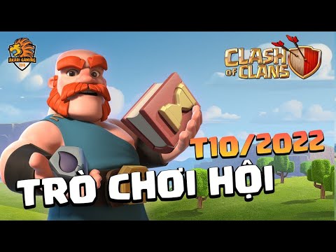 PHẦN THƯỞNG TRÒ CHƠI HỘI THÁNG 10 2022 Clash of Clans | Akari Gaming