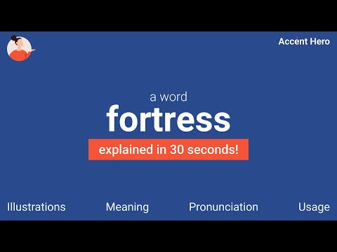 How To Pronounce Fortresses🌈🌈🌈🌈🌈🌈Pronunciation Of Fortresses