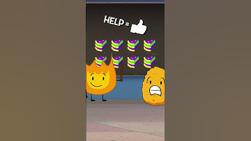 Firey teaches to Nugget! #bfb #tpot #bfdi #objectshows