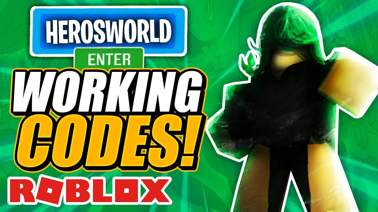 ALL NEW Working Hero's World Codes | July 2021 - YouTube
