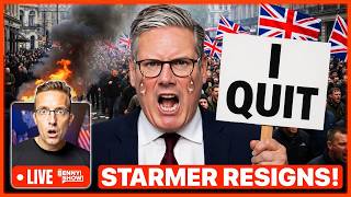 Left-Wing British Prime Minister Burst Into Tears RESIGNING on LIVE TV | The UK Revolution BEGINS 🇬🇧