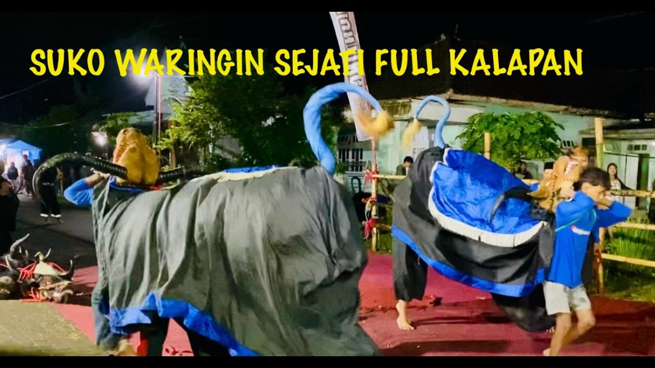 Seni Bantengan SWS / Suko Waringin Sejati Full Kalapan❗