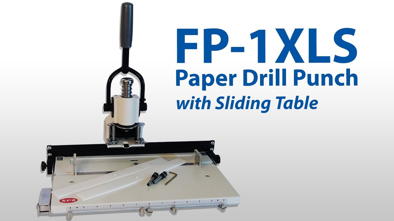 Paper Punches & Paper Drills, 1/4 Long Reach Hole Punch