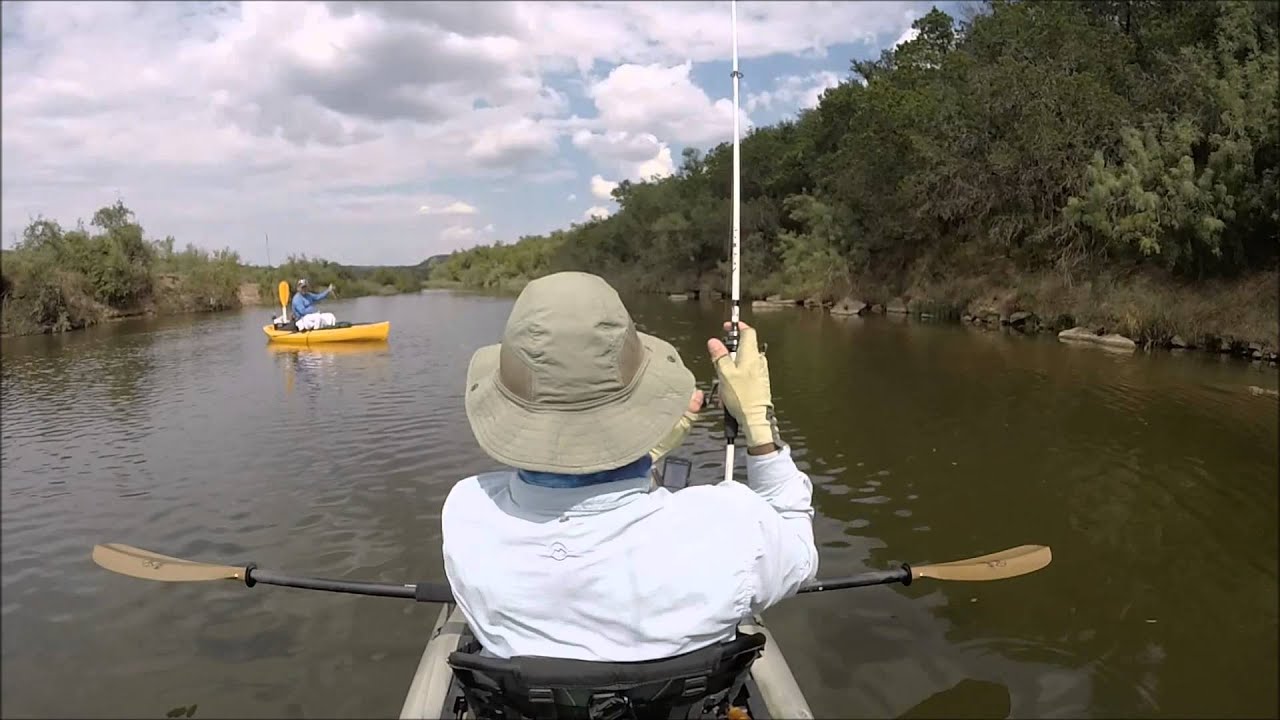 Texas River Kayak Bass Fishing Sept '15 YouTube