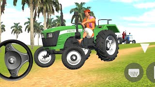 Prete tractor 🚜 driving simulator 3d game 🎮 // indian tractor 🚜 driving 3d #tractor #farming #viral  screenshot 2