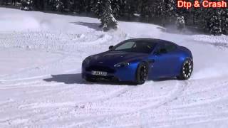 Тест драйв дрифтинг Астон мартин Aston Martin V12 Vantage S