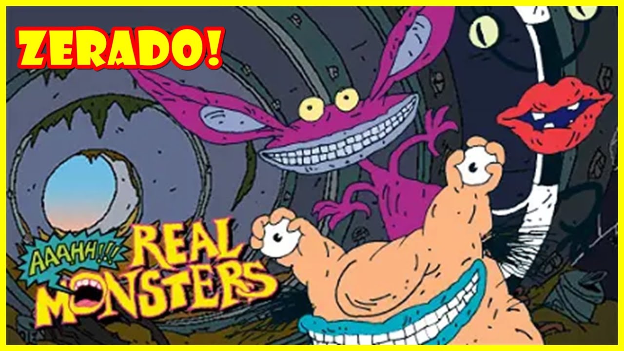 AAAHH!!! Real Monsters SNES Zerado - YouTube