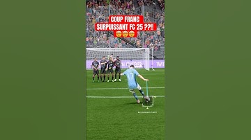 SUPER POWERFUL FREE KICK FC 25 ??!! 🤯🤯🤯