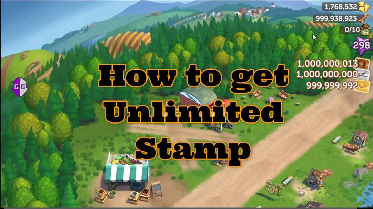 unlimited stamp Farm Ville 2 Country Escape farmville2 