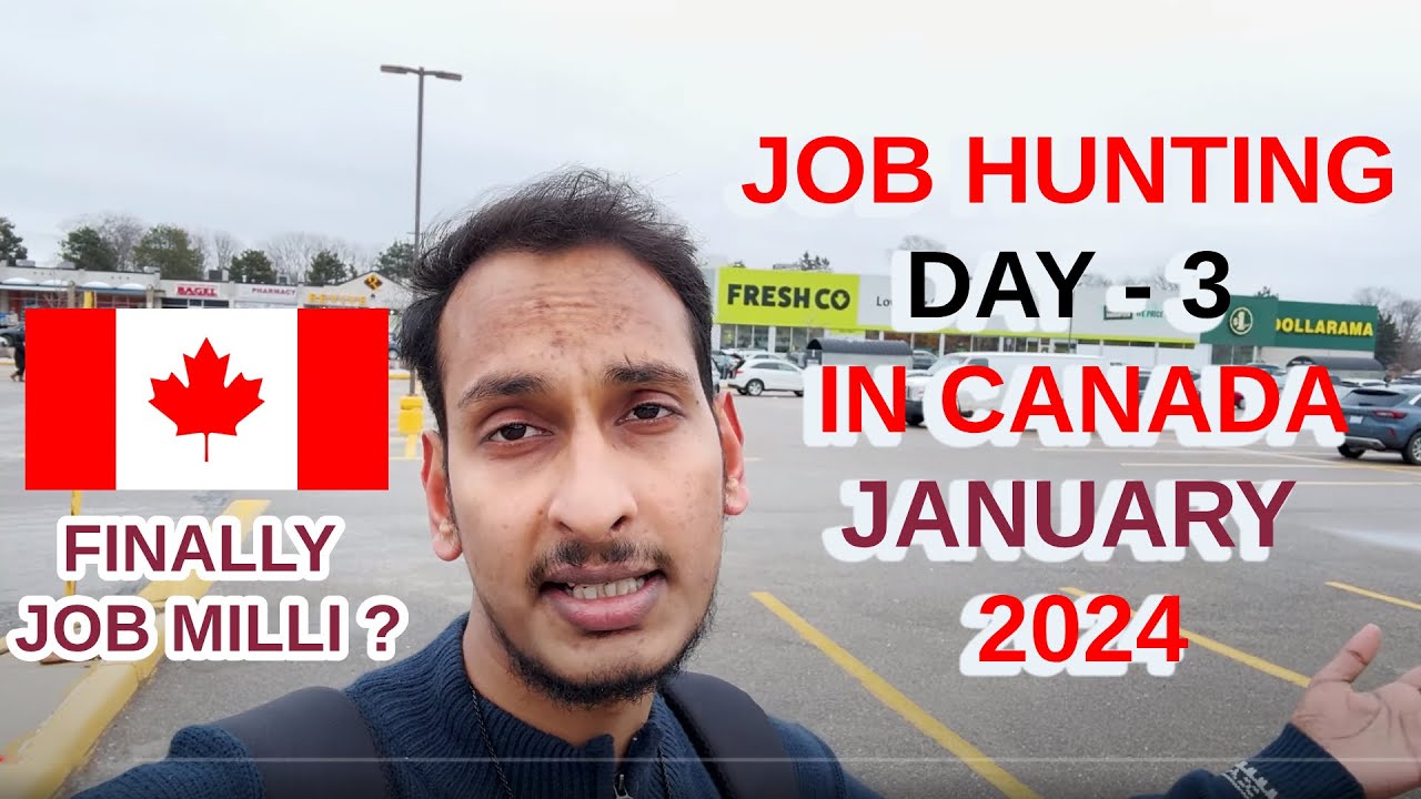 JOB HUNTING IN CANADA DAY 3 🇨🇦 🚫 No Jobs in Canada in 2023/2024 😲