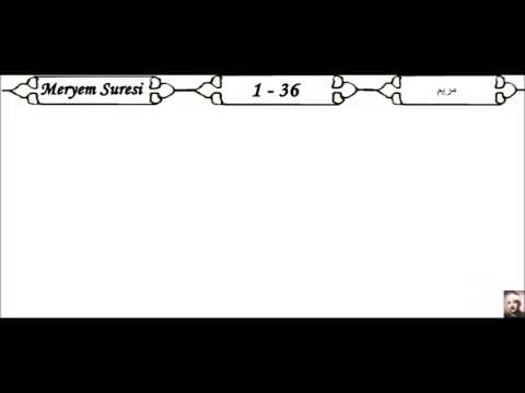 Abdulbasit Abdussamed Meryem Suresi Makta (7,8,9,10  Ayeti Kerime)