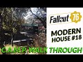 Modern House Build #17 Fallout 76 C.A.M.P. Walk-Through