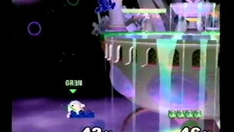 DDRKirby(ISQ) - 3-23,24-11 - SSBM - #2 - Green(Jiggs) vs. Blue(G&W).MPG
