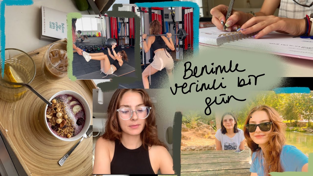 Becoming “THAT GIRL” trendini denedim/Verimli bir gün VLOG